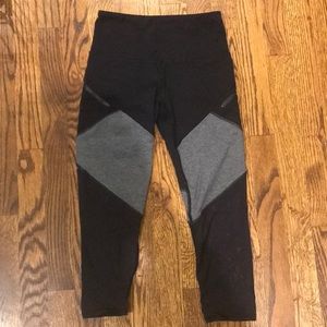 Ivivva mesh cropped leggings